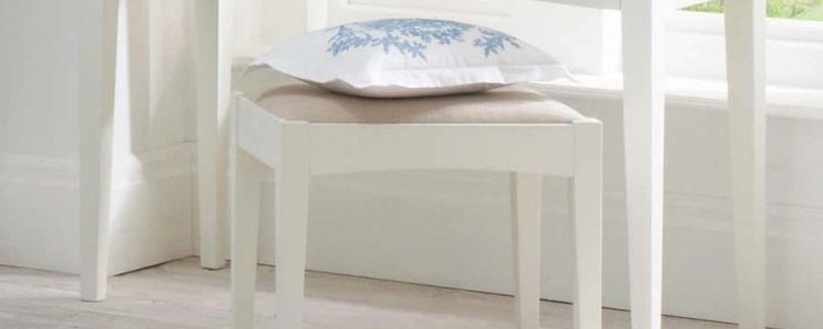 Painted Bedroom Stools